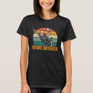 Zukünftiger Fallschirmspringer Fallschirmsport Fa T-Shirt