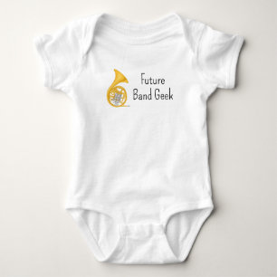 Zukünftiger Fan der Blaskapelle Französischhorn Baby Strampler