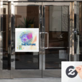 Zukünftiger Fensteraufkleber (Büro Tür)