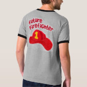 Zukünftiger Feuerwehrmann T-Shirt (Rückseite)