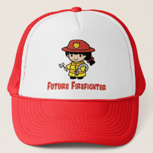 Zukünftiger Feuerwehrmann Truckerkappe
