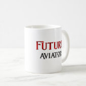 Zukünftiger Flieger Kaffeetasse (VorderseiteRechts)