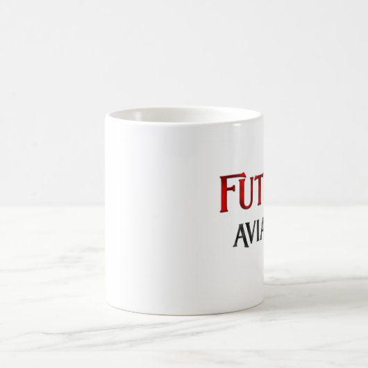 Zukünftiger Flieger Kaffeetasse (Mittel)