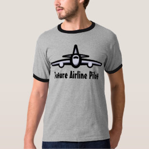 Zukünftiger Fluglinien-Pilot T-Shirt