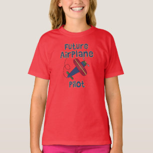 Zukünftiger Flugzeug-Pilot T-Shirt