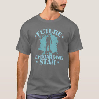 Zukünftiger Flyboarding-Star Wassersport Hobby vin T-Shirt