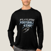 ZUKÜNFTIGER FUSSBALLSTAR Tri-Blend SHIRT (Vorderseite)