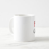 Zukünftiger Geologe Kaffeetasse (Vorderseite Links)