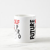 Zukünftiger Golf-Prosocken-Affe Kaffeetasse (Mittel)