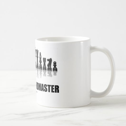Zukünftiger Grandmaster (Schach-Set) Kaffeetasse (Rechts)