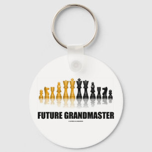 Zukünftiger Grandmaster (Schach-Set) Schlüsselanhänger