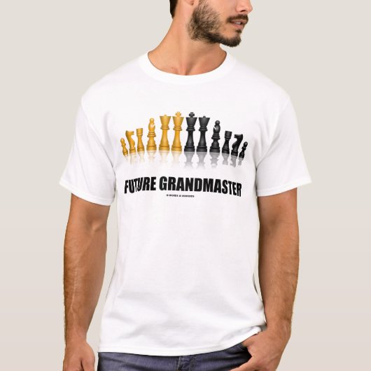 Zukünftiger Grandmaster (Schach-Set) T-Shirt (Vorderseite)