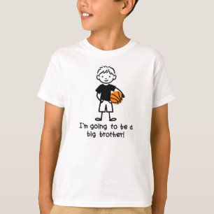 Zukünftiger großer Bruder - Strichmännchen T-Shirt