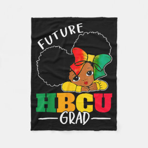 Zukünftiger Hbcu-Absolvent Geschichte Schwarze Mäd Fleecedecke