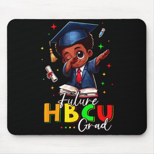 Zukünftiger Hbcu-Absolvent Geschichte Schwarzer Ju Mousepad (Vorne)