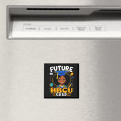 Zukünftiger Hbcu-Absolvent Kinder Schwarzes Mädche Magnet (In Situ (Geschirrspüler))