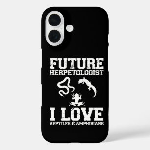 Zukünftiger Herpetologe Herpetologie Liebhaber Amp iPhone 16 Hülle