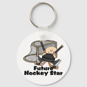 Zukünftiger Hockey-Stern Schlüsselanhänger