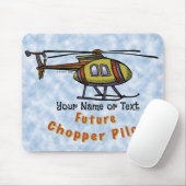 Zukünftiger Hubschrauberpilot Mousepad (Mit Mouse)