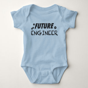 Zukünftiger Ingenieur Baby Strampler