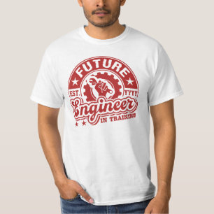 Zukünftiger Ingenieur (EST. JAHR kundengerecht) T-Shirt