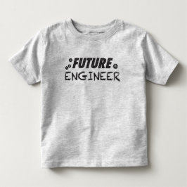 Zukünftiger Ingenieur-Kleinkind-T - Shirt