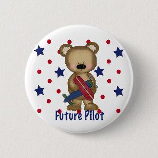 Zukünftiger kleiner Versuchsbär Button