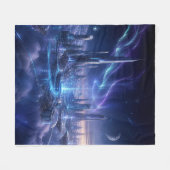 🌌 Zukünftiger Komfort Fleecedecke (Vorderseite (Horizontal))