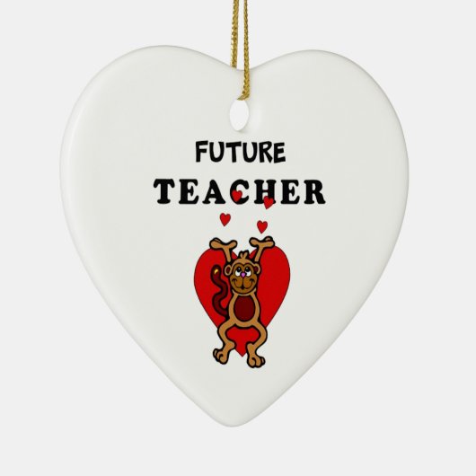 Zukünftiger Lehrer Keramik Ornament (Rechts)