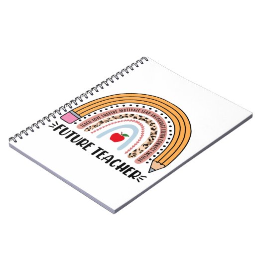 Zukünftiger Lehrer, Lehrer in Arbeit, 1. Klasse Te Notizblock (Linke Seite)