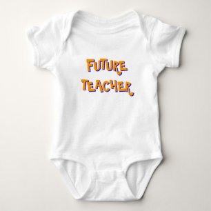 Zukünftiger Lehrer-Säuglings-Strampler (Onesy) Baby Strampler