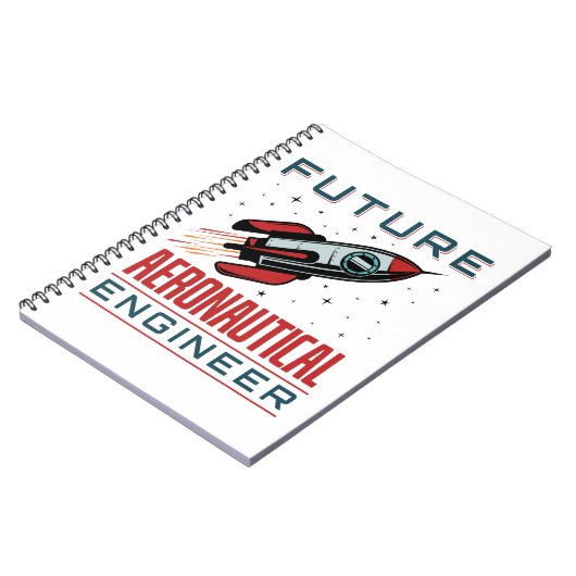 Zukünftiger Luftfahrtingenieur Notizblock (Linke Seite)