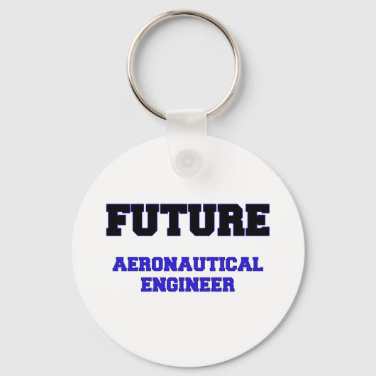 Zukünftiger Luftfahrtingenieur Schlüsselanhänger (Vorderseite)