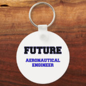 Zukünftiger Luftfahrtingenieur Schlüsselanhänger (Vorderseite)
