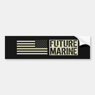 Zukünftiger Marinesoldat Autoaufkleber
