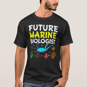 Zukünftiger Meeresbiologe Ozeanleben Biologiestude T-Shirt