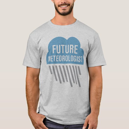 Zukünftiger Meteorologe T-Shirt (Vorderseite)