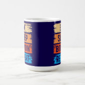 Zukünftiger Millionär Bitcoin Humor Kryptowährung Kaffeetasse (Mittel)