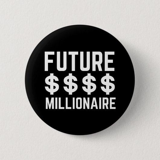 Zukünftiger Millionär Button (Vorderseite)