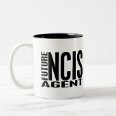 Zukünftiger NCIS Agent Zweifarbige Tasse (Links)