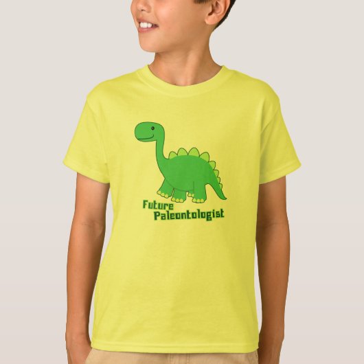 Zukünftiger Paläontologe T-Shirt (Vorderseite)