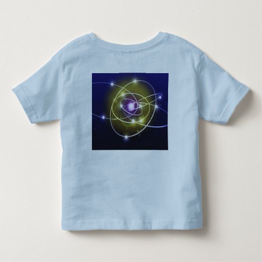 Zukünftiger Physiker - Licht-u. Atom-Physik für Kleinkind T-shirt (Rückseite)