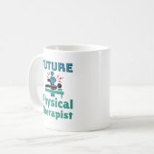Zukünftiger Physiotherapeut PT-Student Kaffeetasse (Vorderseite Links)