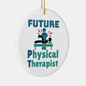 Zukünftiger Physiotherapeut PT-Student Keramik Ornament (Rechts)