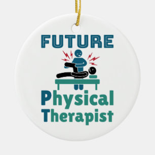 Zukünftiger Physiotherapeut PT-Student Keramik Ornament