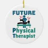 Zukünftiger Physiotherapeut PT-Student Keramik Ornament (Hinten)