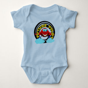 Zukünftiger Pilot Baby Strampler