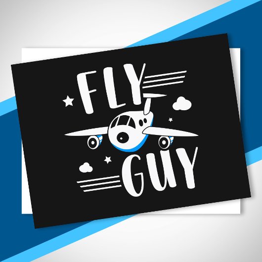 Zukünftiger Pilot - Fliegen mit Kindern - Flugzeug Postkarte