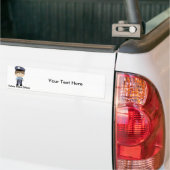 zukünftiger Polizeibeamte (Junge) Autoaufkleber (Auf Lkw)