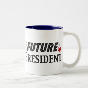 Zukünftiger Präsident Mug Zweifarbige Tasse
